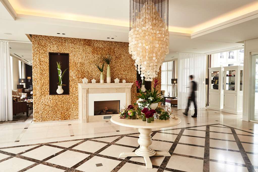 Steigenberger Grandhotel and Spa, Heringsdorf/Usedom, Germany - Fireplace in the lobby