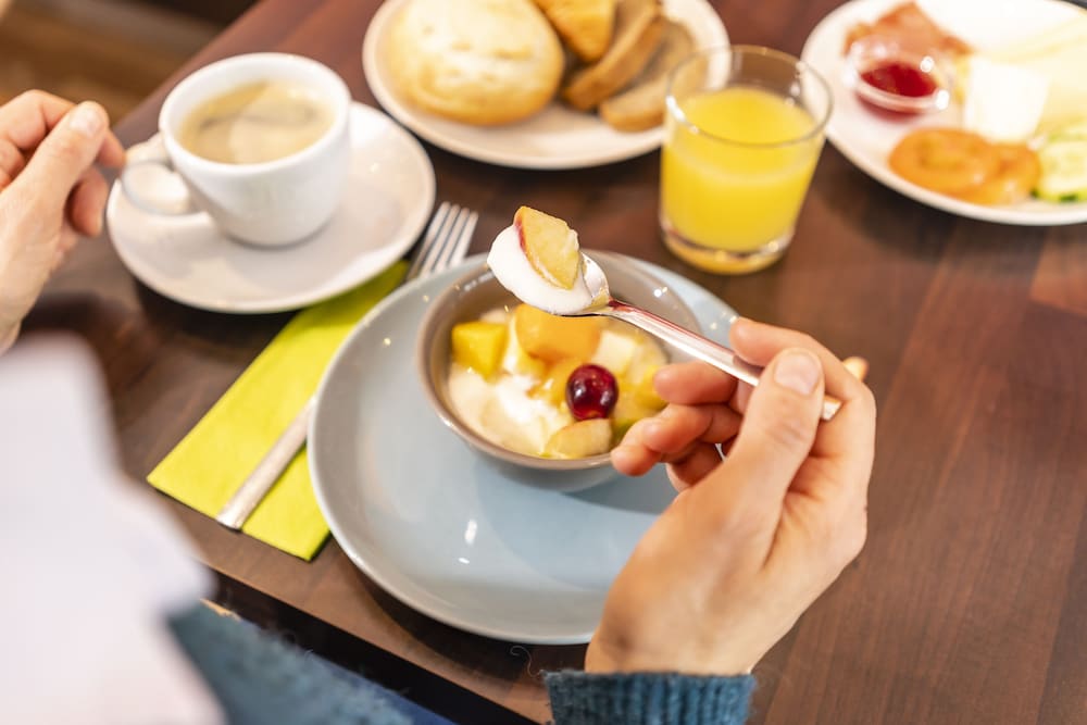 Breakfast area