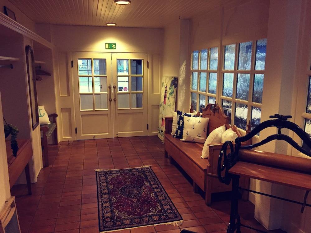Interior entrance