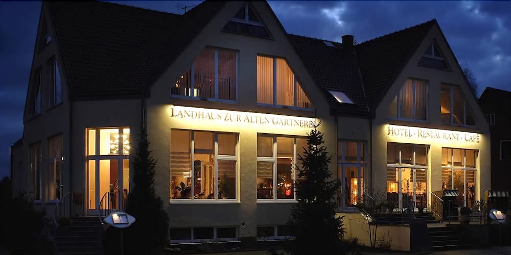 Front of property - evening/night