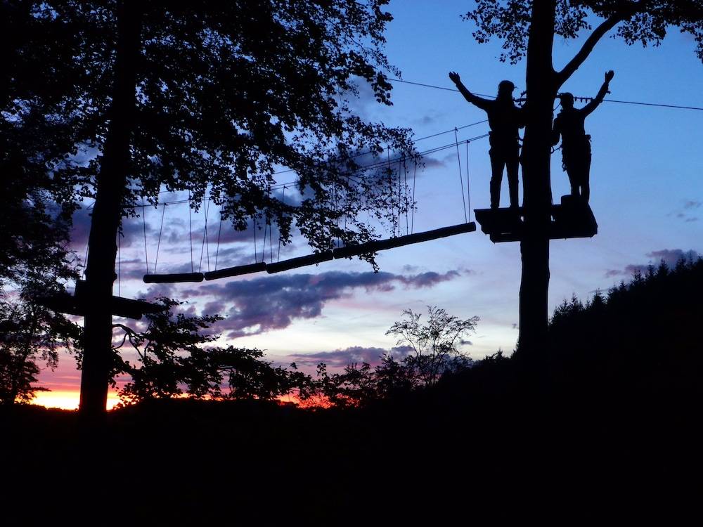 Ziplining
