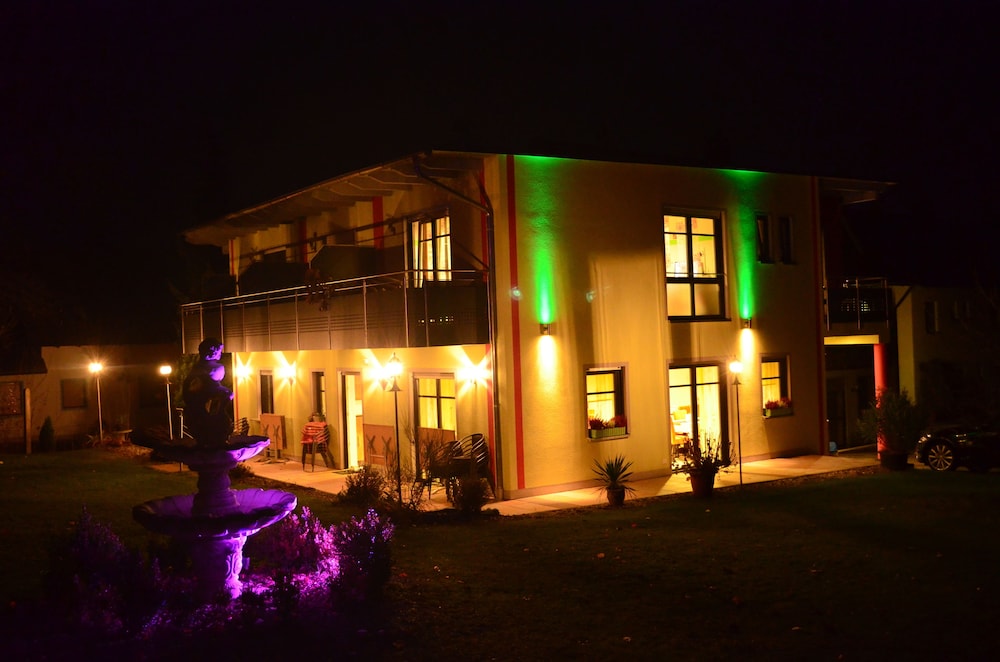 Front of property - evening/night