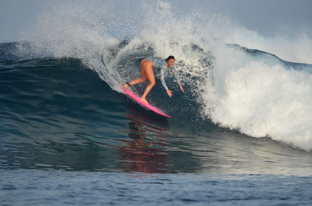 Surfing/boogie boarding