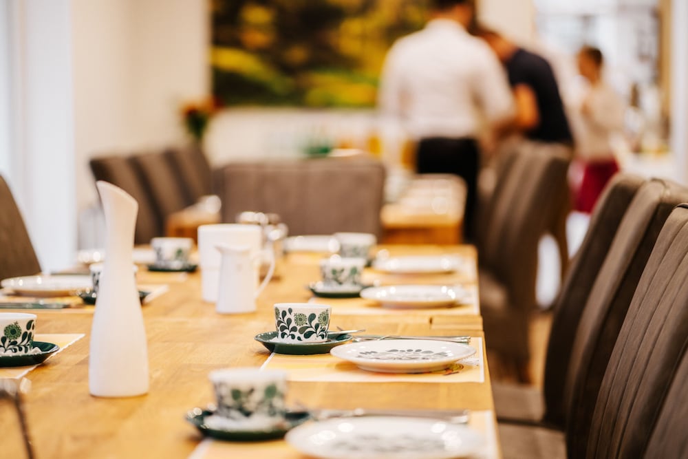 Breakfast buffet
