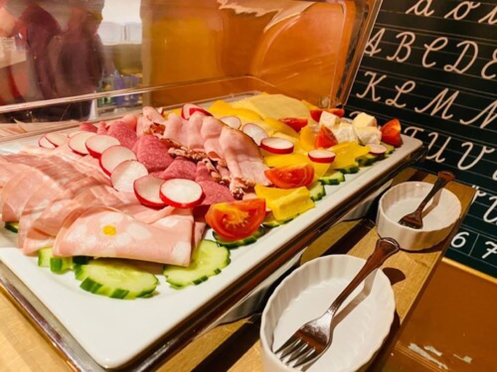 Breakfast buffet