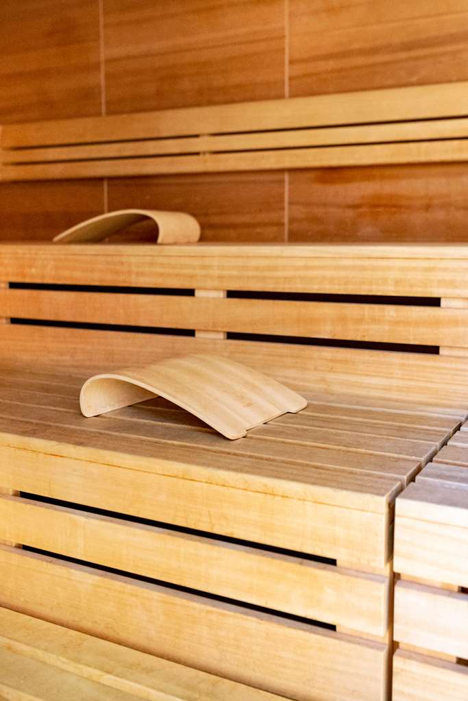 Spa sauna inside