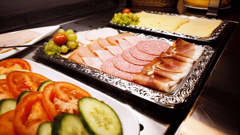 Breakfast buffet