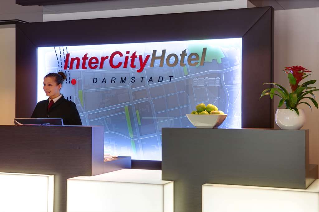 IntercityHotel Darmstadt, Germany - Reception