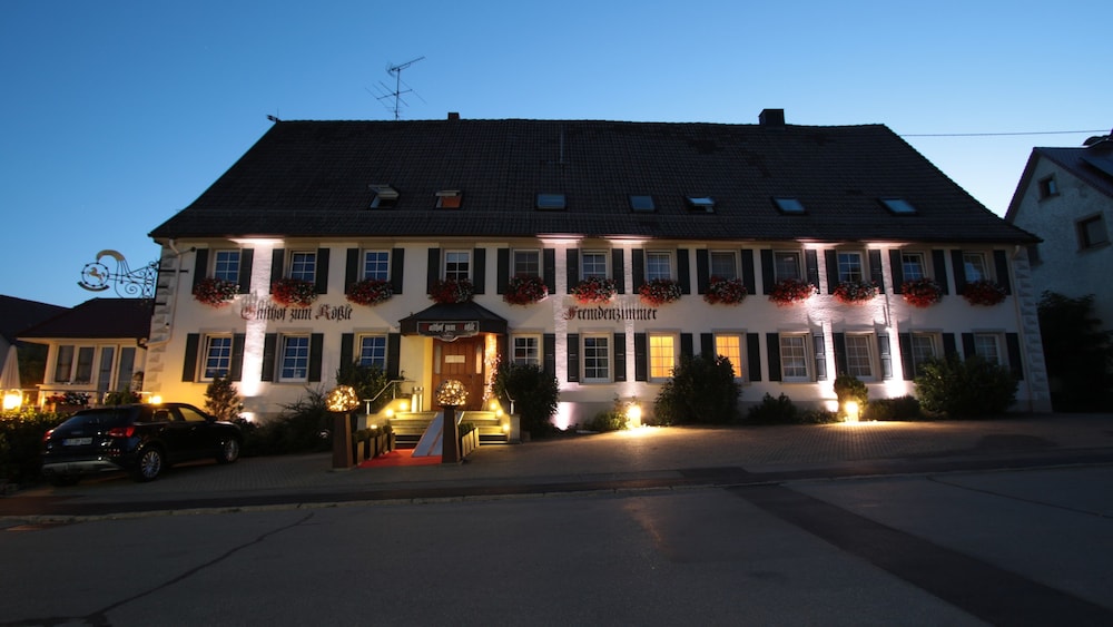 Front of property - evening/night