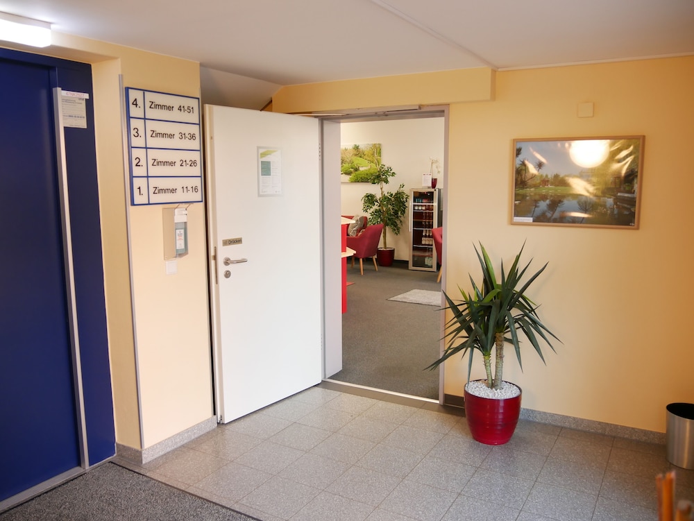 Interior entrance