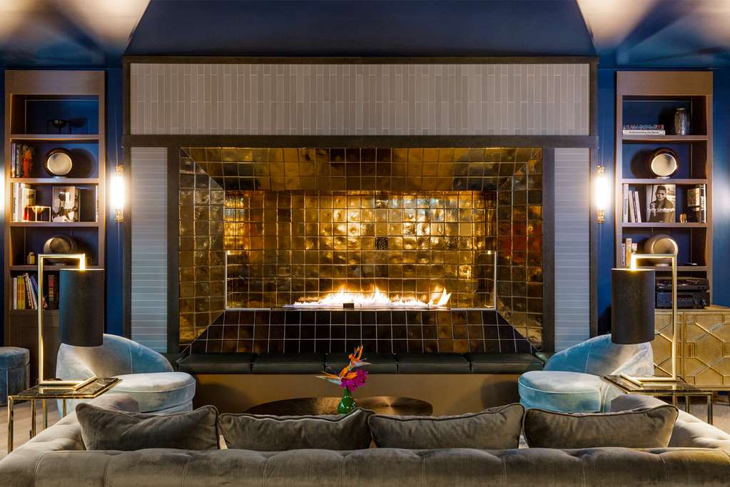 AMO by AMANO Lobby Fireplace Sebastian Heil
