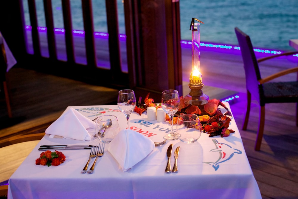 Couples dining
