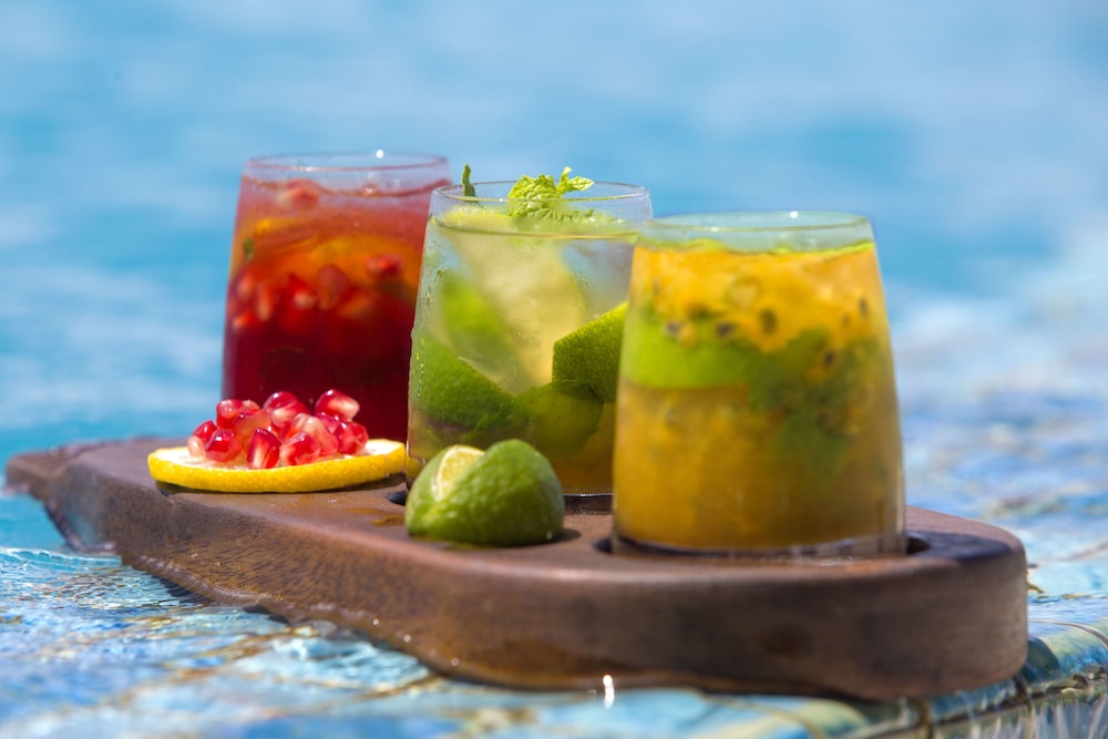 Poolside bar