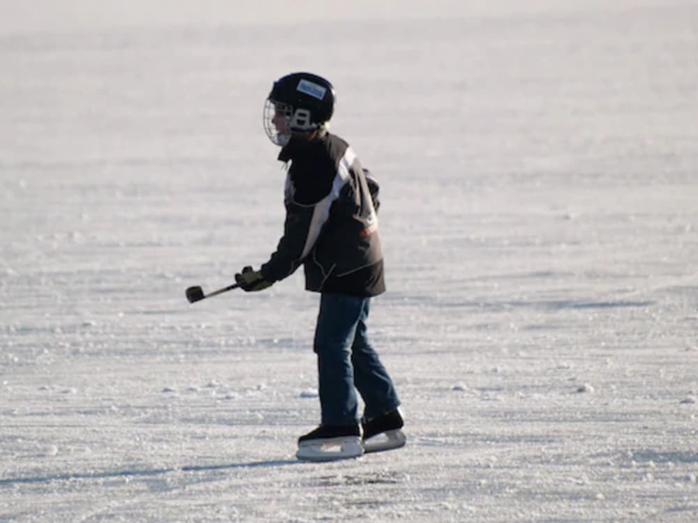 Ice skating