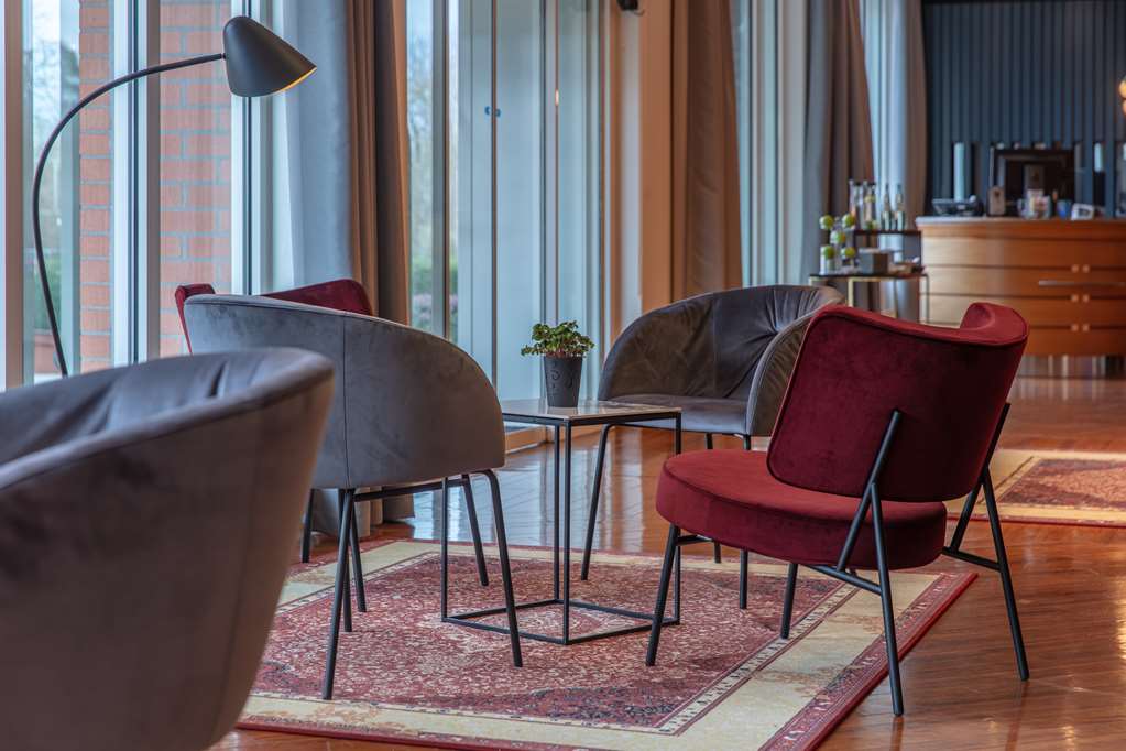Comfortable chairs in lobby