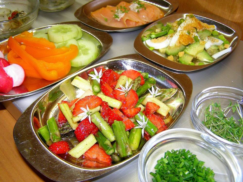 Breakfast buffet