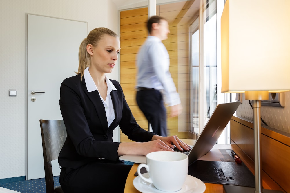 In-room business center