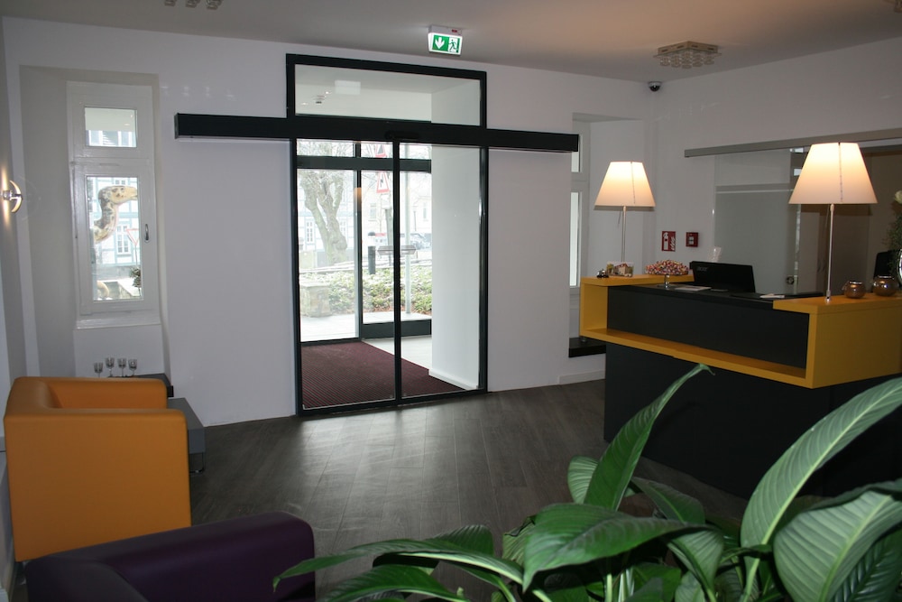 Interior entrance