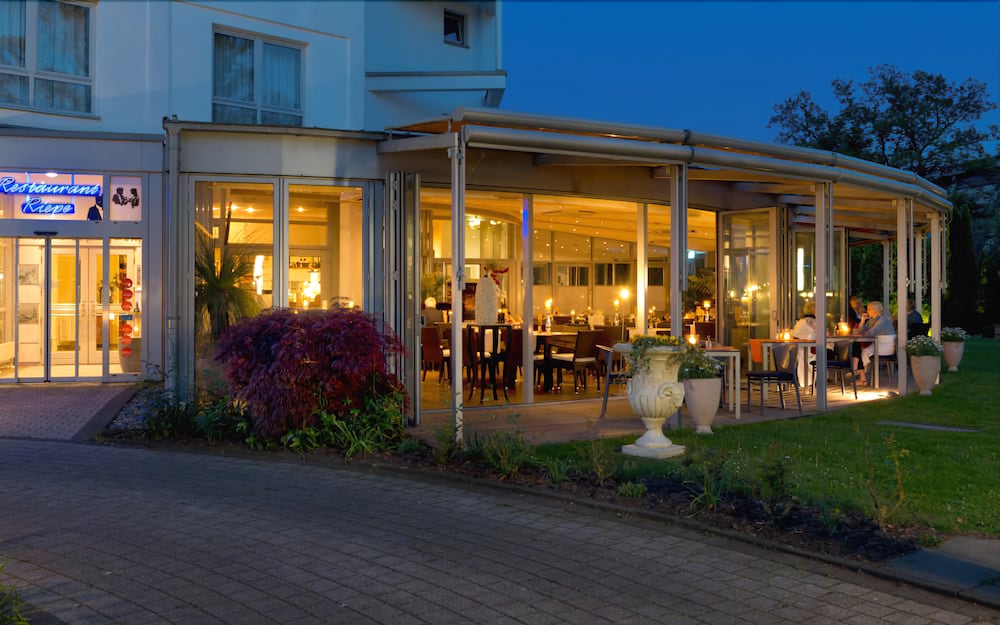Front of property - evening/night