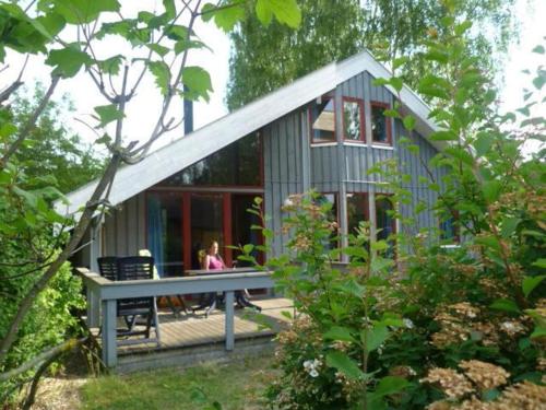 Family Chalet by Granzower Lake with Spa