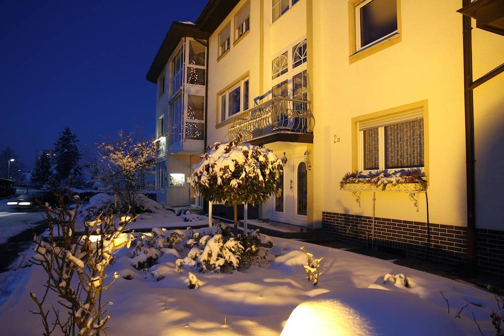 Front of property - evening/night