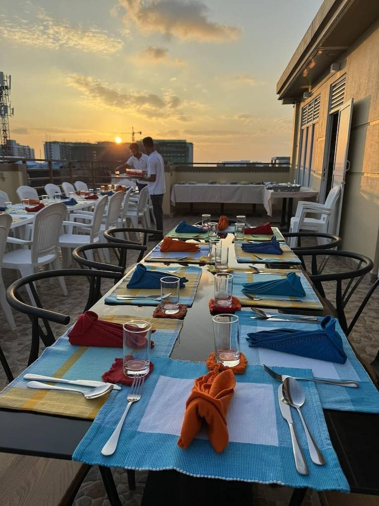 Rooftop terrace
