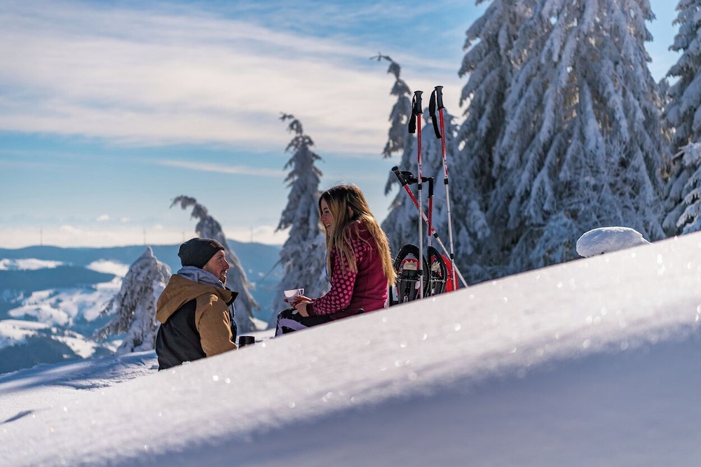 Snowshoeing