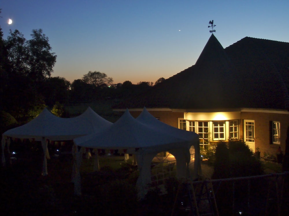 Front of property - evening/night