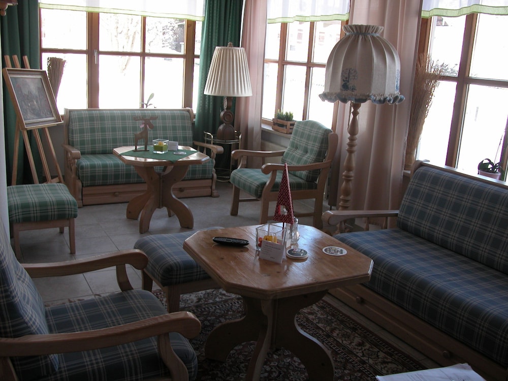 Lobby sitting area