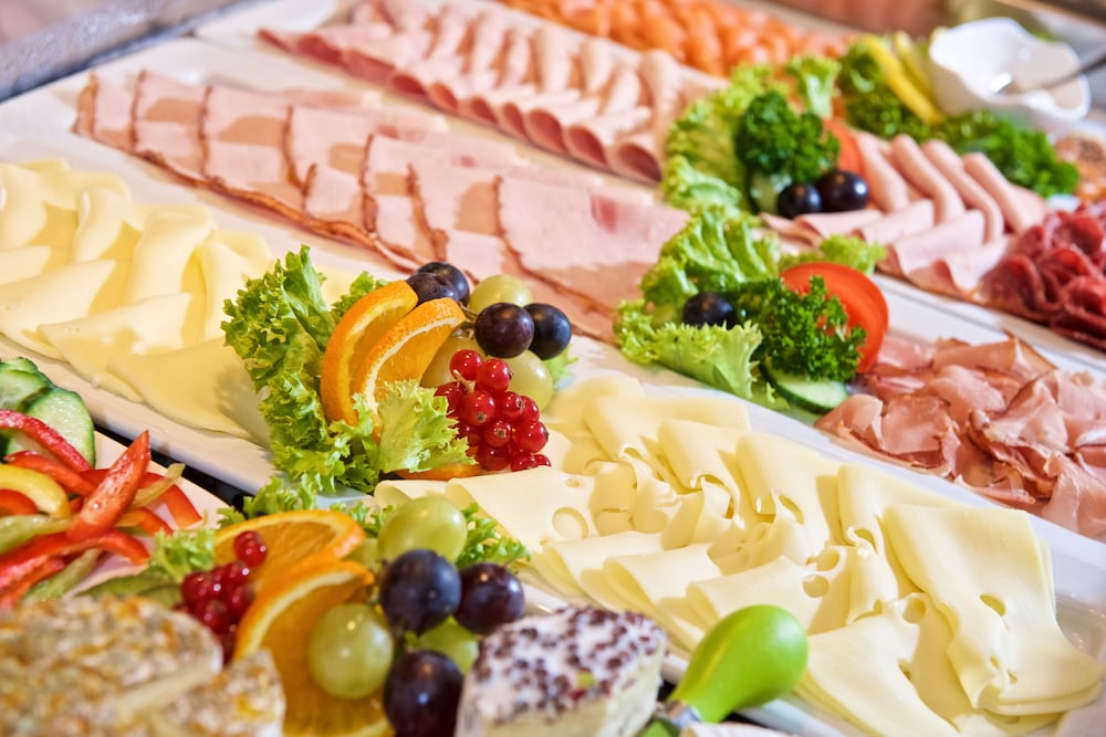 Breakfast buffet