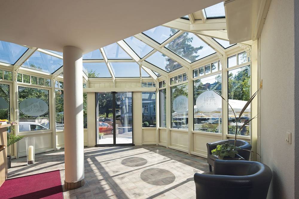 Interior entrance
