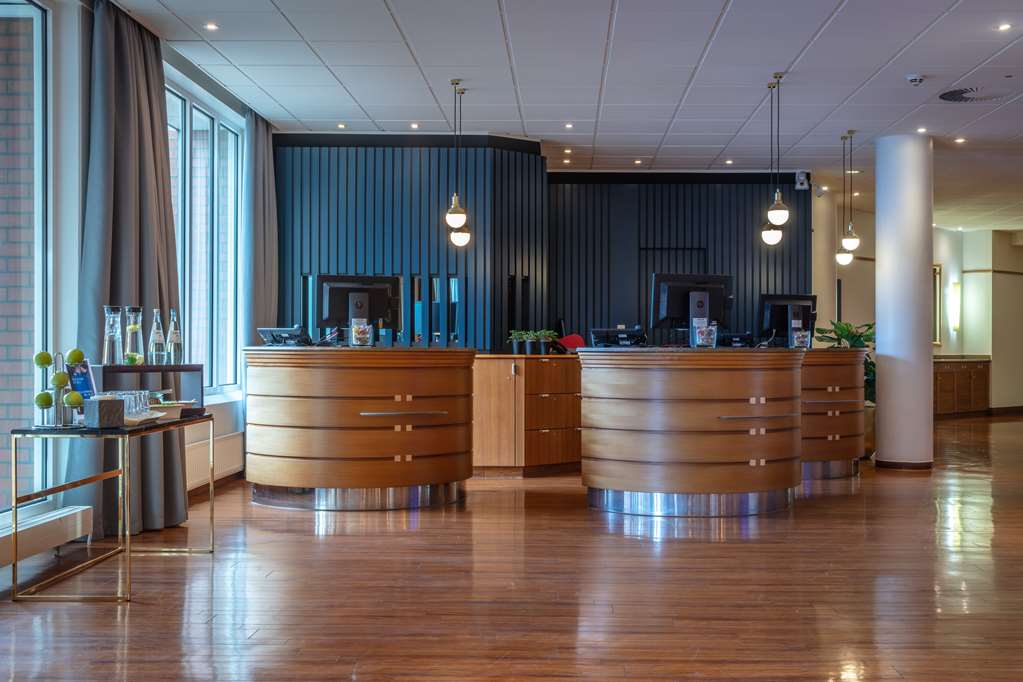 Reception desks
