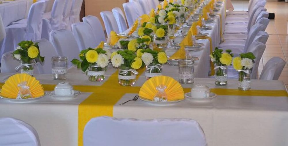 Indoor wedding