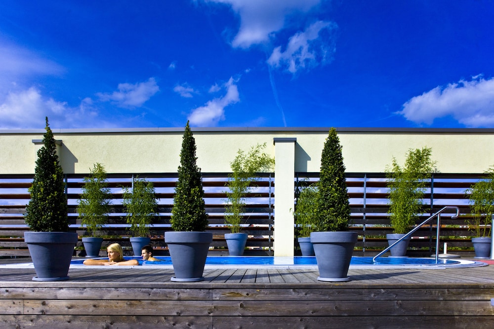 Rooftop pool