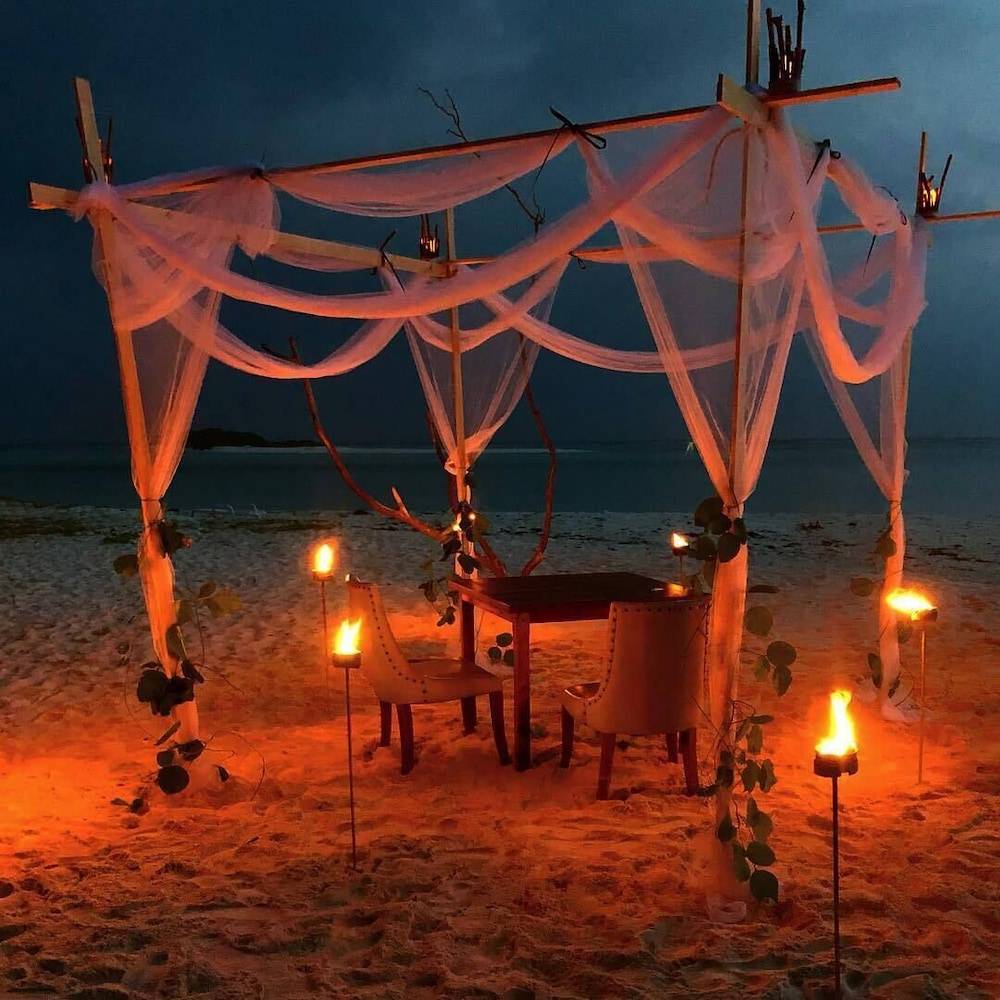 Couples dining