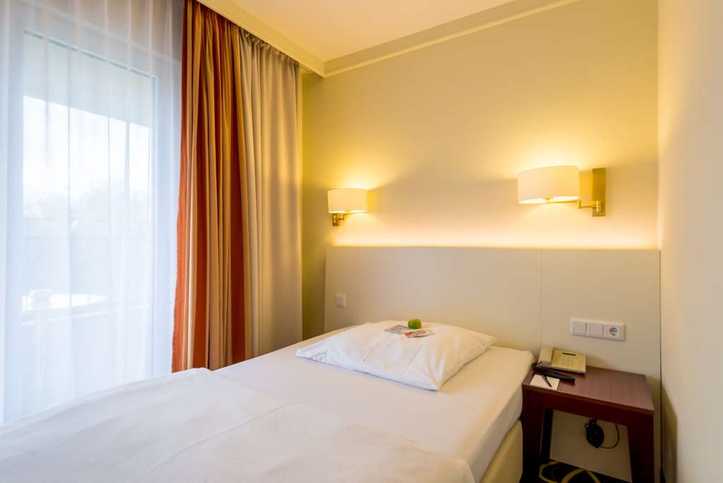bed in standard single room