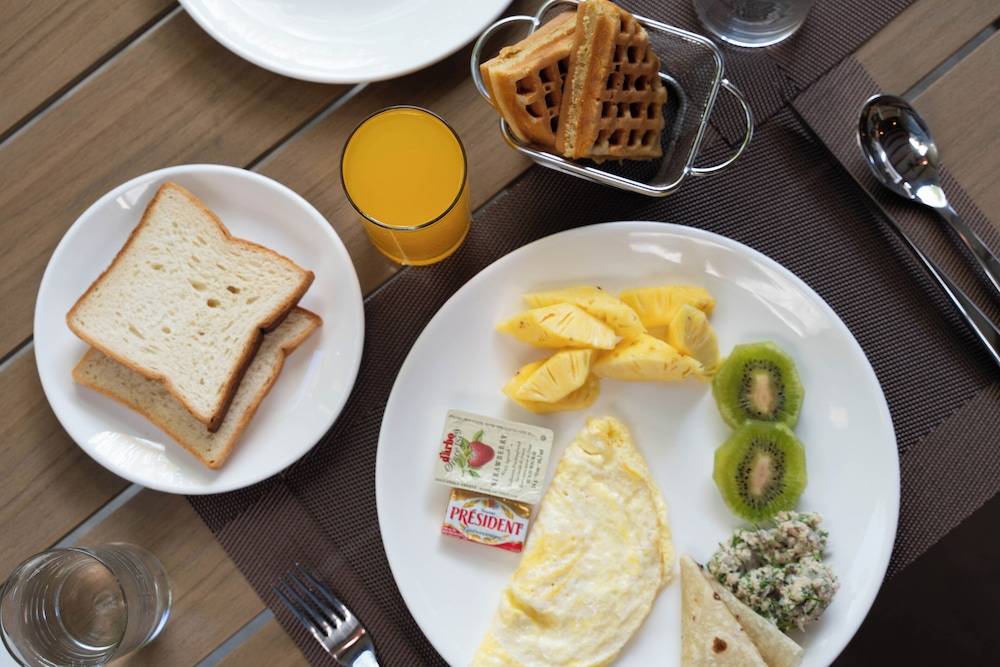 Breakfast area