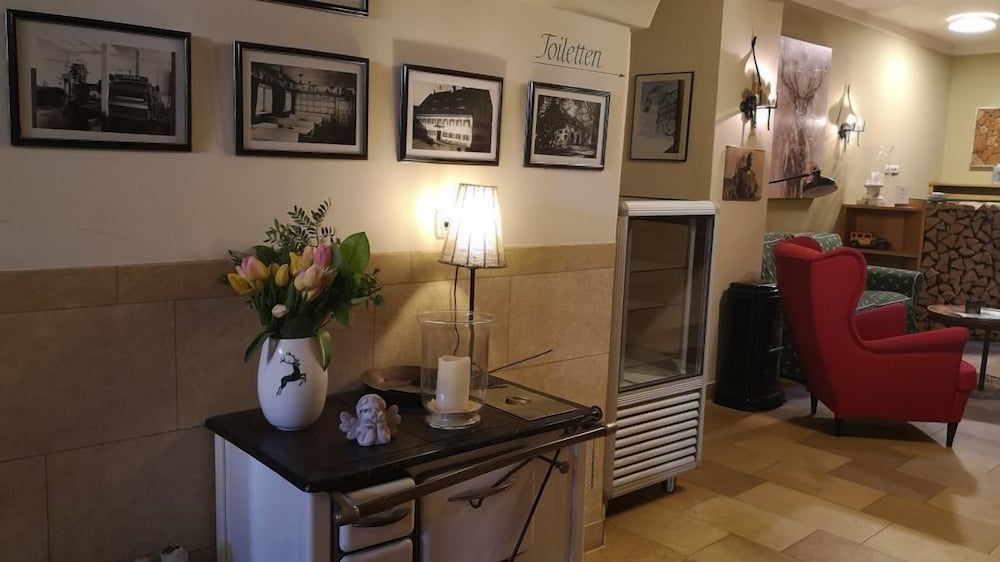 Interior entrance