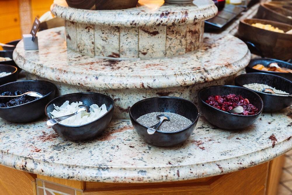 Breakfast buffet