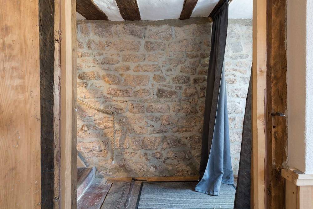 Interior entrance