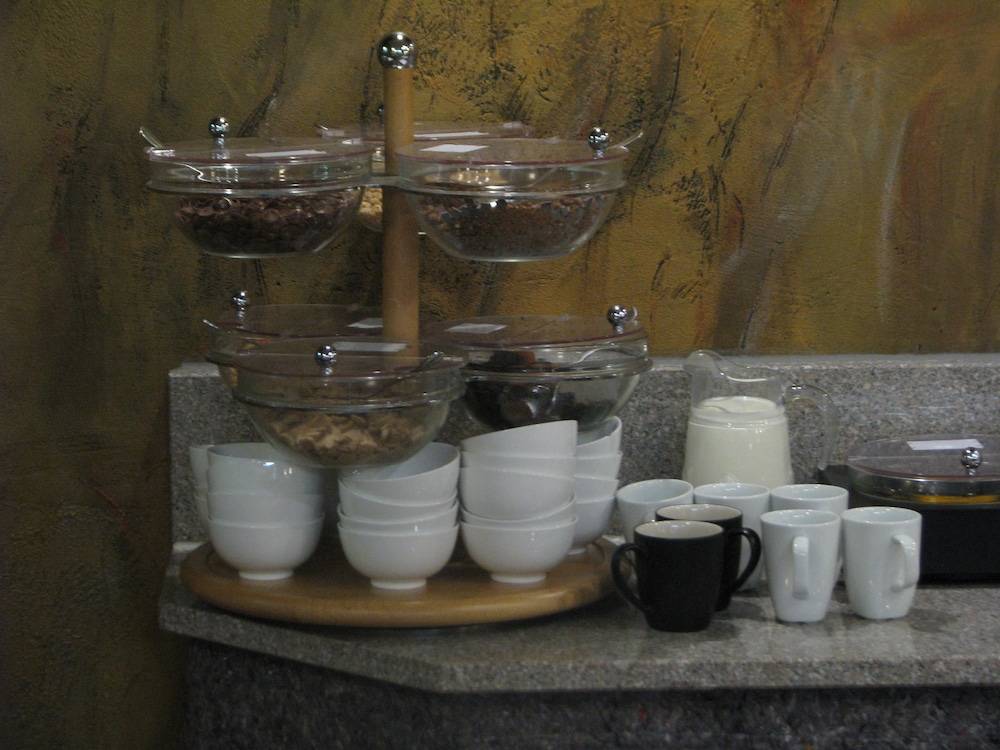 Breakfast buffet