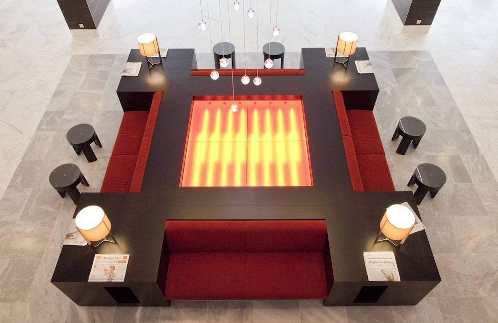 Lobby sitting area