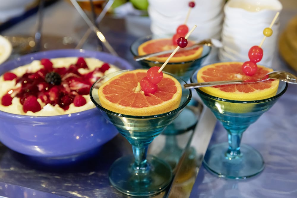 Breakfast buffet