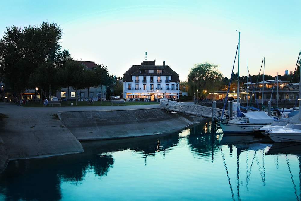 Hotel Front - Evening/Night