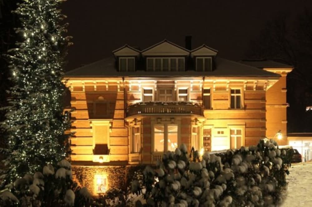 Front of property - evening/night