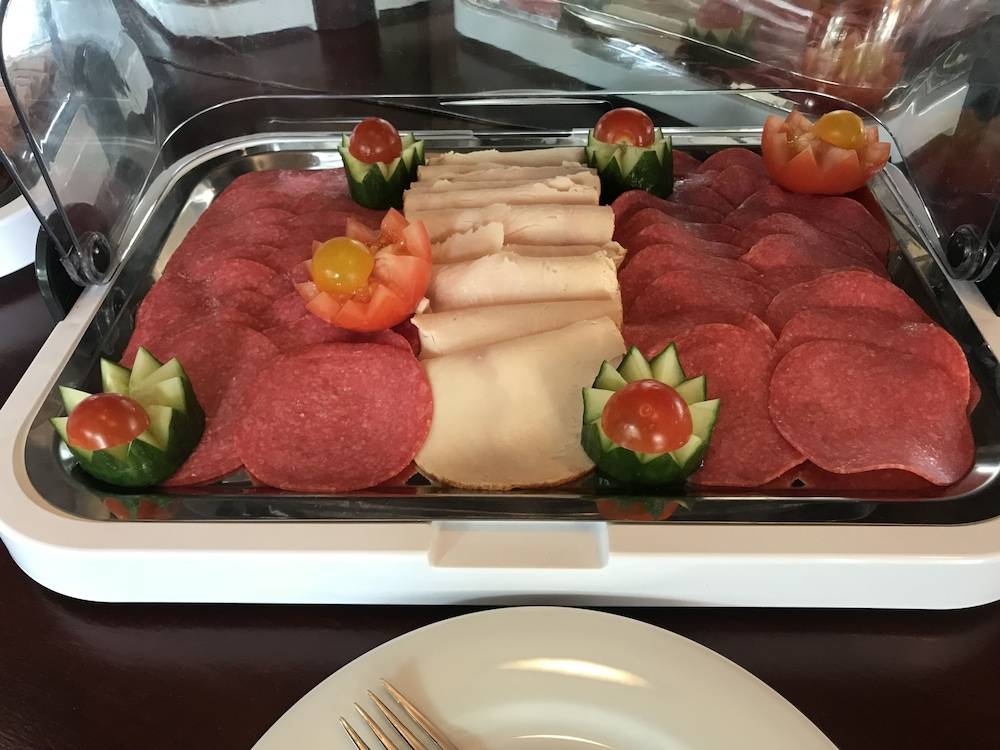 Breakfast buffet