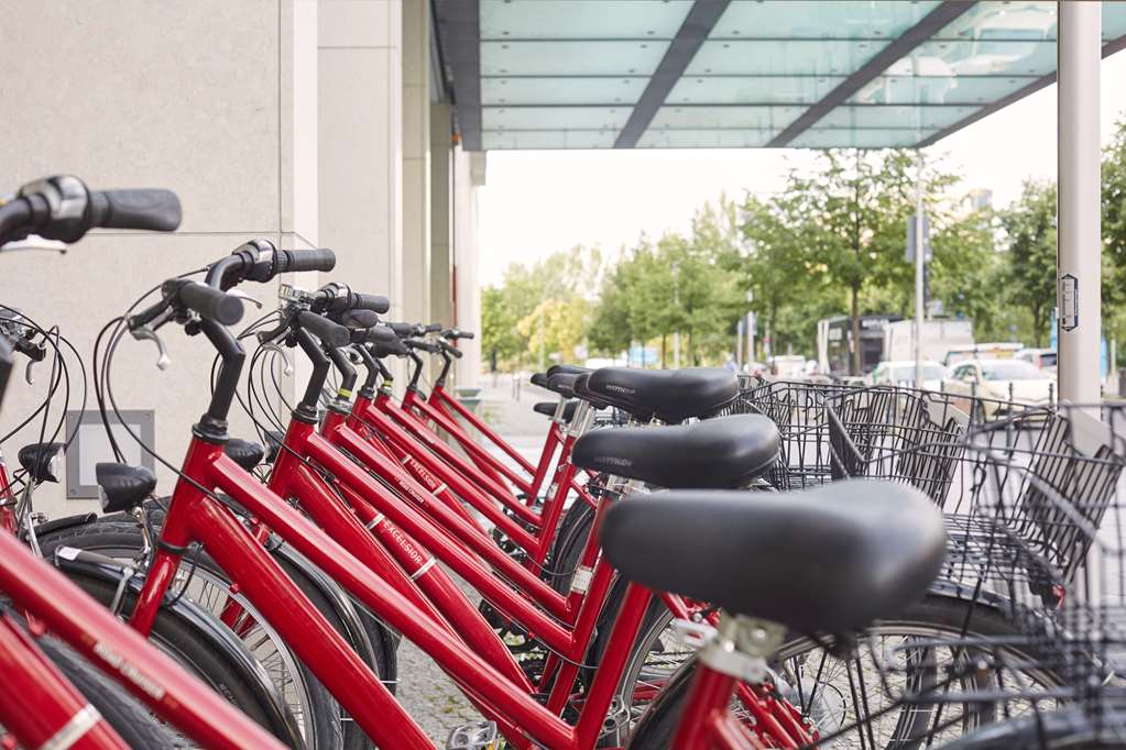 Scandic Berlin Potsdamer Platz exterior bikes