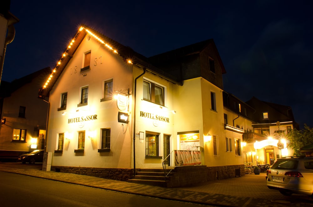 Front of property - evening/night