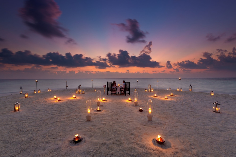 Couples dining