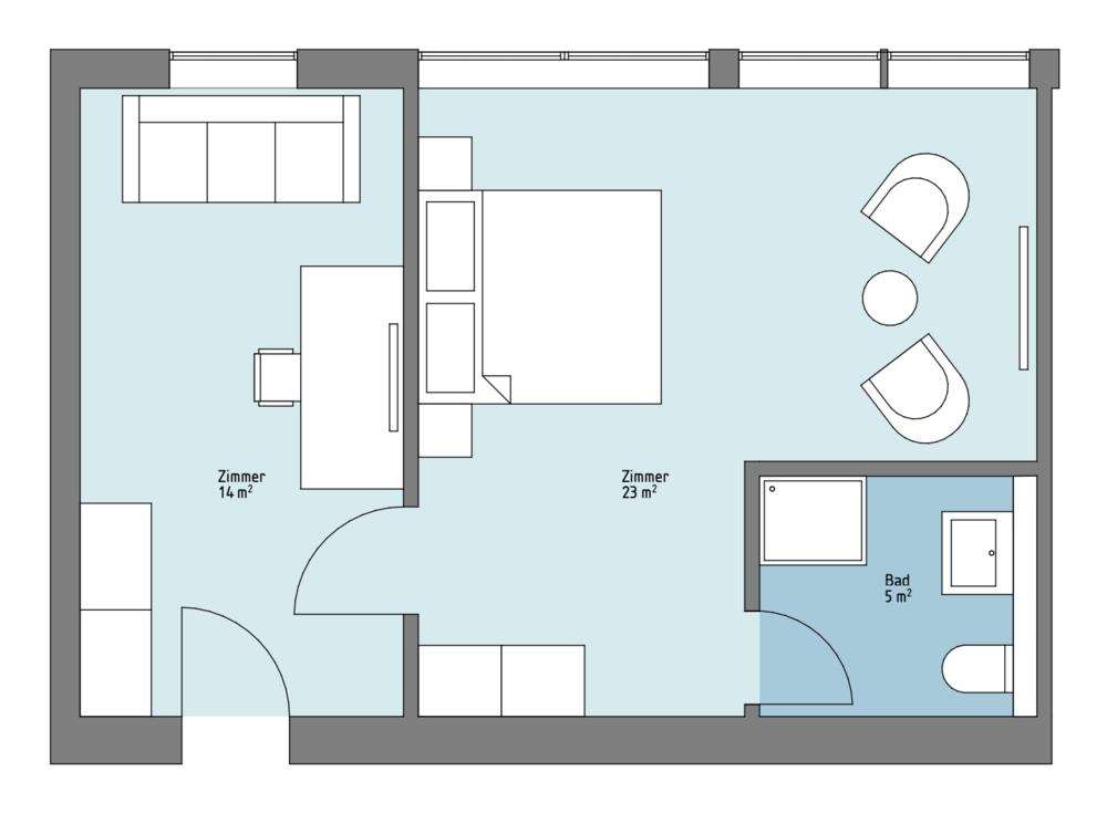 hab businesssuite grundriss
